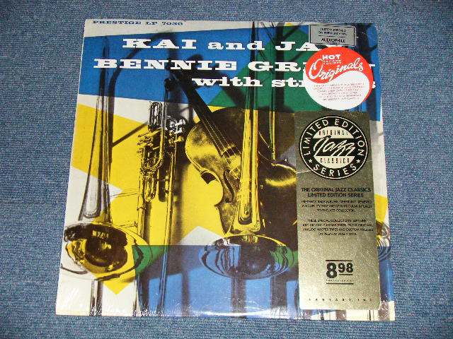 画像1:  Kai And Jay, Bennie Green With Strings ‎– Kai And Jay, Bennie Green With Strings  (SEALED)  / 1989 US AMERICA ORIGINAL Limited Issue "BRAND NEW SEALED"  LP  