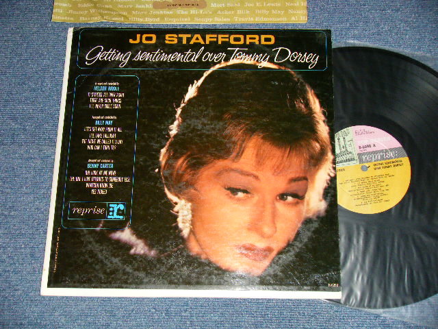 画像1: JO STAFFORD - GETTING SENTIMENTAL OVER TOMMY DORSEY (Ex++/Ex+, Ex++ WOBC ) / 1963 US AMERICA ORIGINAL "Multi Color Label" MONO Used LP 