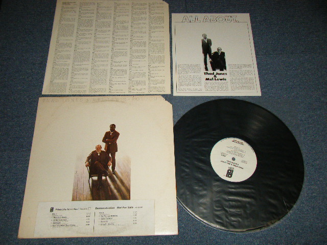 画像1: THAD JONES & MEL LEWIS - POTPOURRI (Ex+/MINT- Cut Corner for PROMO) / 1974 US AMERICA ORIGINAL "WHITE LABEL PROMO with PROMO SHEET"  Used LP  