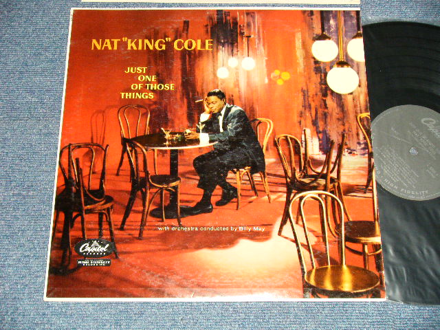 画像1: NAT KING COLE - JUST ONE OF THOSE THINGS (Ex+++/Ex+++ Looks:Ex+) / 1957 US AMERICA ORIGINAL "BLACK with SILVER PRINT Label"  MONO Used LP
