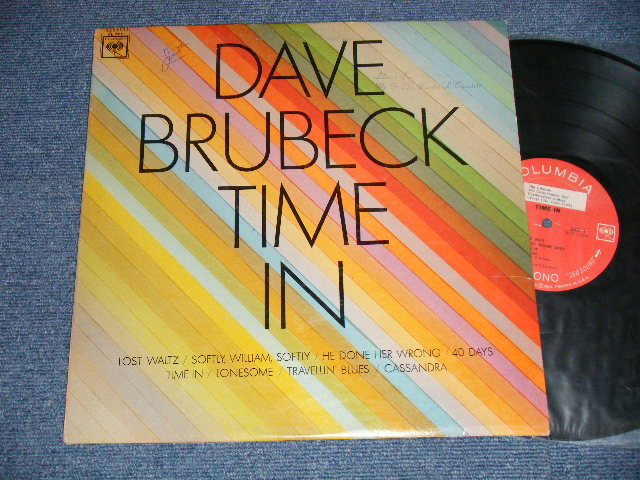 画像1: DAVE BRUBECK - TIME IN (Ex+/Ex+++ SWOFC, STOL, STMPOFC, STMPOBC)   / 1966 US AMERICA  ORIGINAL 1st Press "360 SOUND Label"  MONO Used LP 