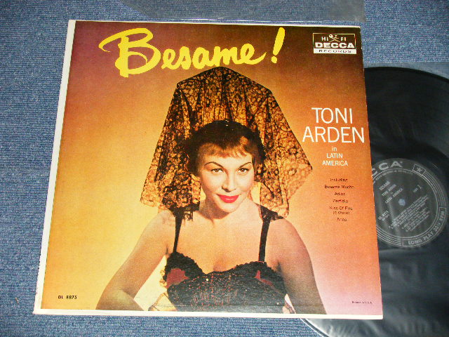 画像1: TONI ARDEN - BESAME! (Ex+++/MINT-)  / 1959 US AMERICA ORIGINAL "BLAKC With SILVER PRINT  Label"  MONO Used LP 