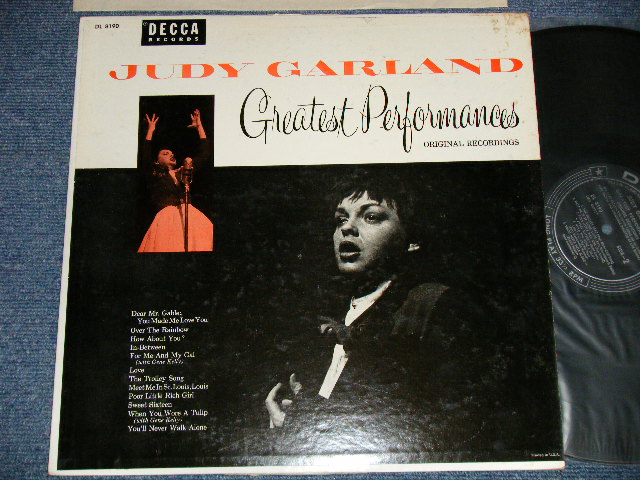 画像1: JUDY GARLAND - GREATEST PERFORMANCE (Ex+/Ex+++ EDSP) / 1956 US AMERICA ORIGINAL  MONO Used LP