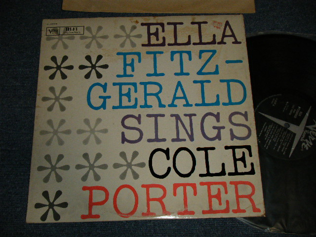 画像1: ELLA FITZGERALD - SINGS COLE PORTER ( Ex/MINT-)  /  1961 US AMERICA ORIGINAL "2nd Press Label" MONO Used LP