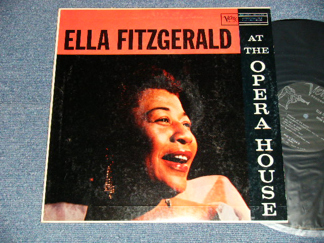 画像1: ELLA FITZGERALD - AT THE OPERA HOUSE (Ex++/Ex+++ Looks:Ex++ SWOBC)  /  1958 US AMERICA ORIGINAL "1st Press Label" MONO Used LP