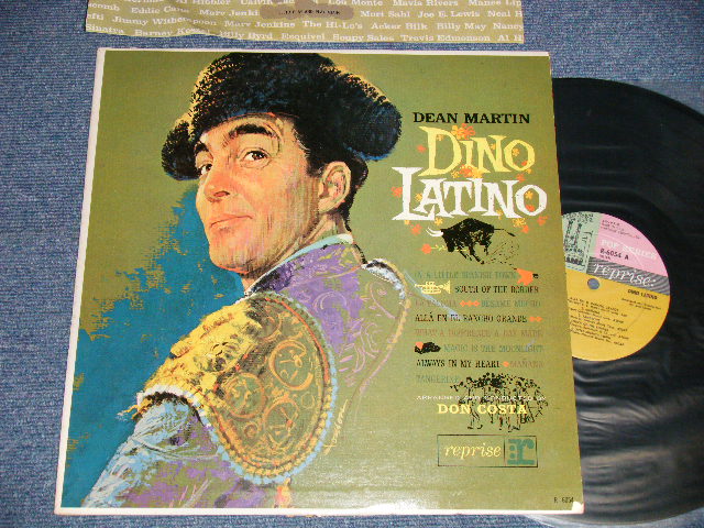 画像1: DEAN MARTIN - DINO LATINO (Ex+/MINT EDSP, STPOBC) / 1961 US AMERICA ORIGINAL 1st Press "3-COLOR Label"  MONO  Used  LP  
