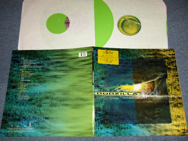 画像1: ost V.A. - GODZILLA (The ALBUM) (NEW EDSP)  / 1998 UK ENGLAND ORIGINAL "Brand New"  Limited "GREEN WAX Vinyl" 2-LP Found Dead Stock 