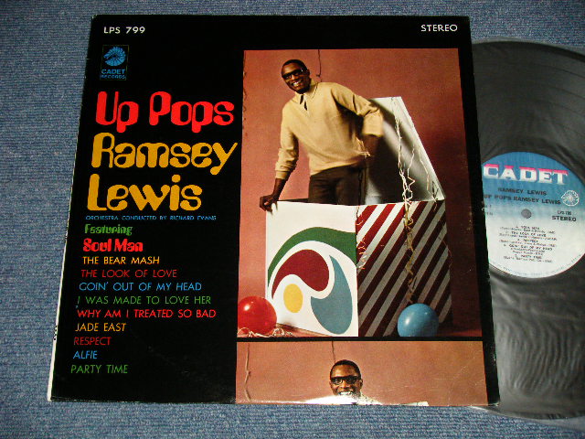 画像1: The RAMSEY LEWIS TRIO - UP POPS (Ex++/Ex+++)  / 1967 US AMERICA ORIGINAL "1st Press BLUE Label" STEREO Used LP