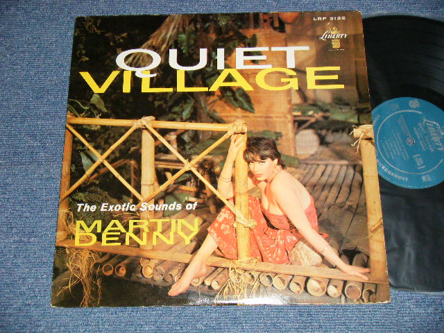画像1: MARTIN DENNY - QUIET VILLAGE (Ex++/Ex++ Looks:Ex+  SWOBC, STOBC,  )  / 1959 US AMERICA ORIGINAL 1st Press "TURQUOISE Label" MONO Used LP