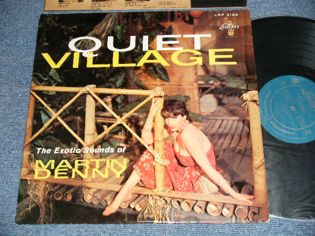 画像1: MARTIN DENNY - QUIET VILLAGE (Ex++/MINT- )  / 1959 US AMERICA ORIGINAL 1st Press "TURQUOISE Label" MONO Used LP
