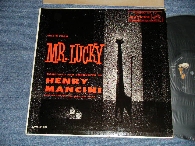 画像1: ost HENRY MANCINI - MR. LUCKY (Ex+/Ex++ EDSP )  / 1960 US AMERICA ORIGINAL 1st Press "SILVER RCA VICTOR at TOP, LONG PLAY at BOTTOM Label" MONO Used  LP
