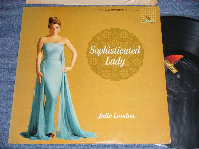 画像1: JULIE LONDON - SOPHISTICATED LADY ( Ex++/MINT-)  /1962 US AMERICA ORIGINAL 1st Press "BLACK with GOLD LIBERTY at LEFT  Label" STEREO Used  LP 