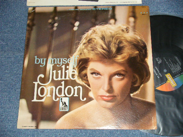 画像1: JULIE LONDON -BY MYSELF ( Ex++/MINT- ) /1965 US AMERICA "Columbia Record Club" Edition, ORIGINAL 1st Press "BLACK with GOLD LIBERTY at LEFT  Label" STEREO Used LP