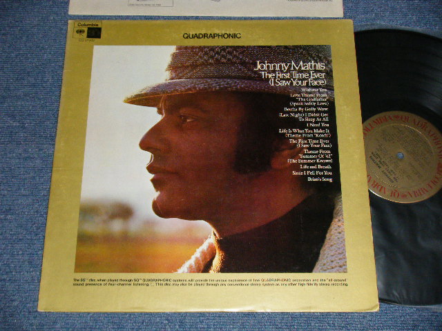 画像1: JOHNNY MATHIS - THE FIRST TIME EVER (Ex+++/MINT-) / 1972 US AMERICA ORIGINAL "QUADRAPHONIC” Used LP 