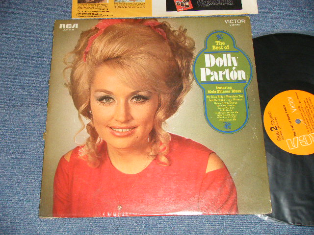 画像1: DOLLY PARTON - THE BEST OF DOLLY PARTON (Ex+/Ex++) /1970 US AMERICA ORIGINAL Used LP  