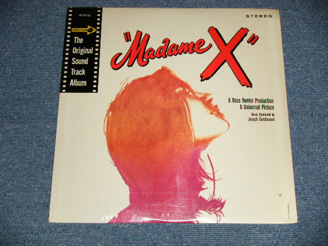 画像1: ost JOSEPH GERSHENSON - MADAME X (Original Soundtrack Recordings) (SEALED) / 1966 US AMERICA ORIGINAL STEREO "BRAND NEW SEALED"   LP