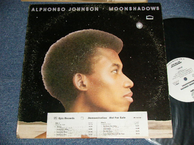 画像1: ALPHONSO JOHNSON - MOONSHADOWS (Ex+/Ex+++ STOFC) /1976 US AMERICA ORIGINAL "WHITE LABEL PROMO"  Used LP 