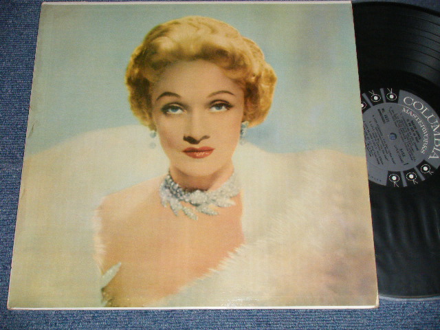 画像1: MARLENE DIETRICH - AT THE CAFE DE PARIS (Ex+++/Ex+++) / 1956 Version US AMERICA 2nd Press "GRAY with 6 EYES Label"  MONO Used LP
