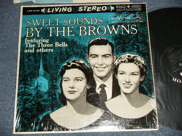 画像1: The BROWNS - SWEET SOUND by THE BROWNS (MINT/MINT- ) / 1965 Version US AMERICA 2nd Press "WHITE 'RCA VICTOR' at Top, STEREO at Bottom Label"  STEREO Used LP