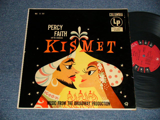 画像1: PERCY FAITH - KISMET : MUSIC FROM THE BROADWAY PRODUCTION  (Ex++, Ex+/Ex+++ A-1,2:Ex++ EDSP)  /  1954 US AMERICA ORIGINAL "6 EYES Label" MONO Used LP 