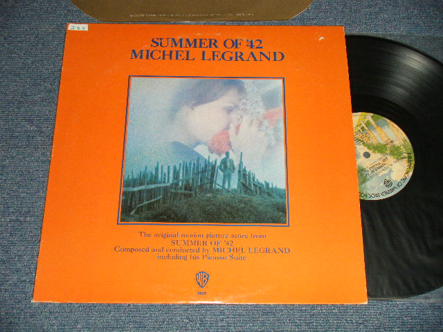 画像1: ost MICHEL LEGRAND - SUMMER OF '42 (Ex+/MINT-  STOFC, STEAROFC /1974 Version US AMERICA  2nd  Press "BURBANK STREET Label" Used LP 