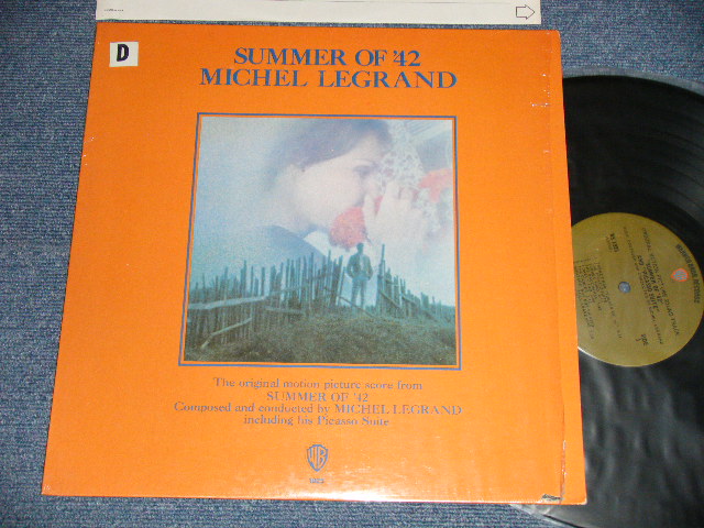 画像1: ost MICHEL LEGRAND - SUMMER OF '42 (MINT/MINT Label Mistake) /1971 US AMERICA ORIGINAL 1st Press "GREEN with WB Label" Used LP 