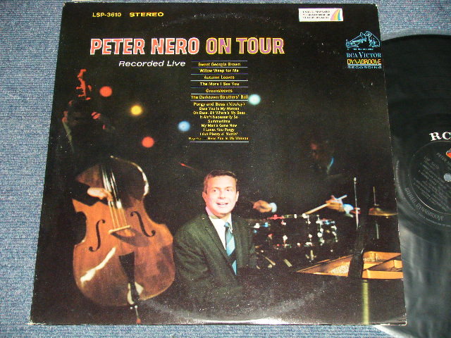 画像1: PETER NERO - ON TOUR/RECORDED LIVE (Ex++/MINT- STOFC) / 1966  US AMERICA ORIGINAL STEREO Used LP   