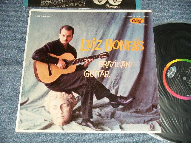 画像1: LUIZ BONFA - LUIZ BONFA'S BRAZILIAN GUITAR( Ex+/Ex+++ EDSP) / 1963 Version US AMERICA 2nd press "BLACK with RAINBOW RING 'CAPITOL' Logo on TOP Label" MONO Used  LP