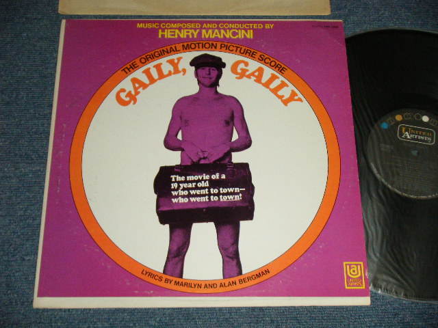 画像1: OST/ HENRY MANCINI - GAILY, GAILY (Ex++/MINT- ) / 1969 US AMERICA "CAPITOL RECORD CLUB Release" "BLACK with COLOR DOT Label" Used LP 