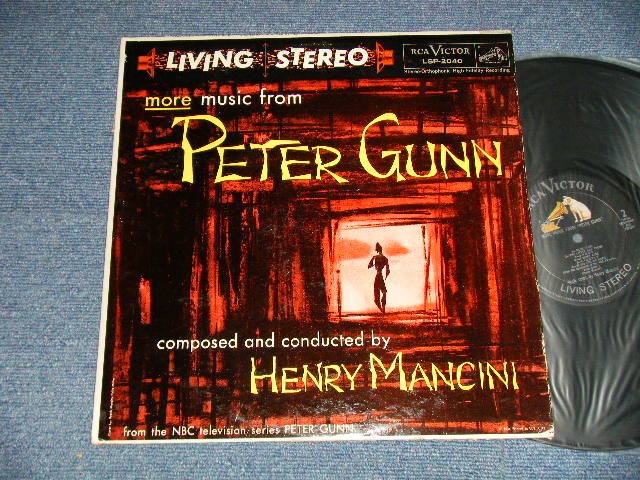 画像1: ost HENRY MANCINI - More Music from "PETER GUNN" (Ex++/Ex+ Looks:MINT- EDSP)  / 1959 US AMERICA ORIGINAL 1st Press "SILVER RCA VICTOR at TOP, LIVING STEREO at BOTTOM Label" STEREO Used  LP