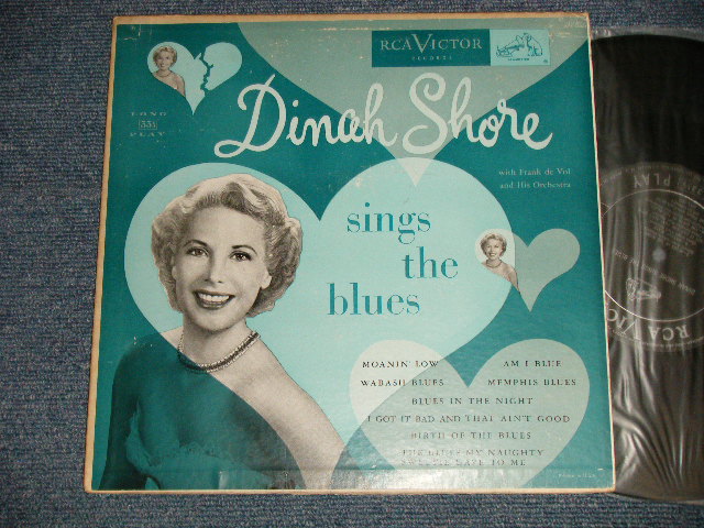 画像1: DINAH SHORE - SINGS THE BLUES (Ex++/Ex++ EDSP, STPOBC)  / 1954 US AMERICA ORIGINAL Used 10" LP