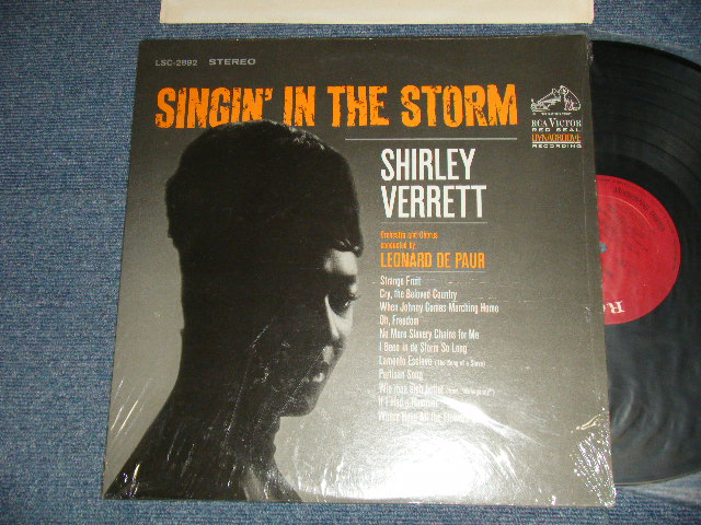画像1: SHIRLEY VERRETT - SINGIN' IN THE STORM (MINT-/MINT- )  / 1966 US AMERICA  ORIGINAL 1st Press "RED SEAL" "STEREO DYNAGROOVE at Bottom Label" "  STEREO Used  LP