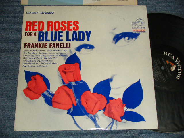 画像1: FRANKIE FANELLI  - RED ROSES FOR A BLUE LADY ( Ex++/Ex++) / 1965 US AMERICA ORIGINAL 1st Press "BLACK with WHITE RCA VICTOR at TOP Label" STEREO Used LP