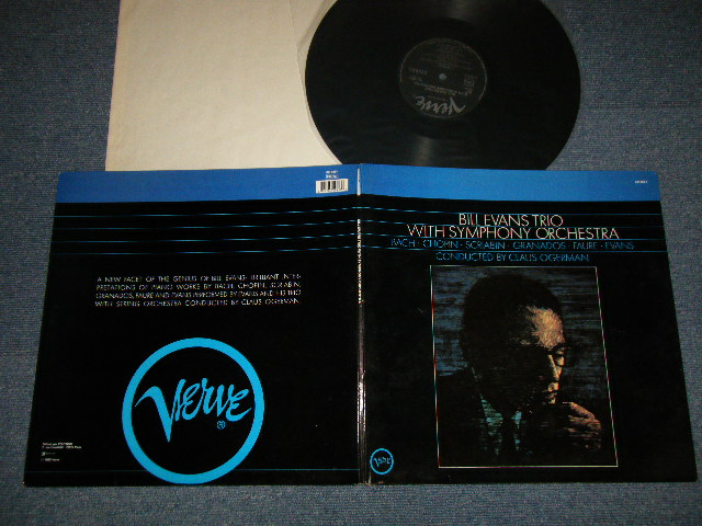 画像1: BILL EVANS TRIO - WITH SYMPHONY ORCHESTRA  (MINT-/MINT) / 1986 FRANCE FRENCH REISSUE LIMITED Used LP  