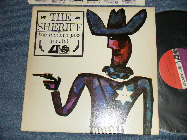画像1: MJQ The MODERN JAZZ QUARTET - THE SHERIFF(Ex++/Ex+++ Looks:Ex++) / 1964 US AMERICA ORIGINAL "RED & PLUM PURPLE Label" MONO Used LP 