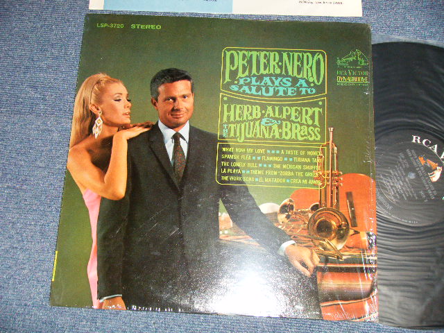 画像1: PETER NERO - PLAYS A SALUTE TO HERB ALPERT & TIJUANA BRASS  (MINT-/MINT-) / 1967 US AMERICA ORIGINAL STEREO  Used LP   