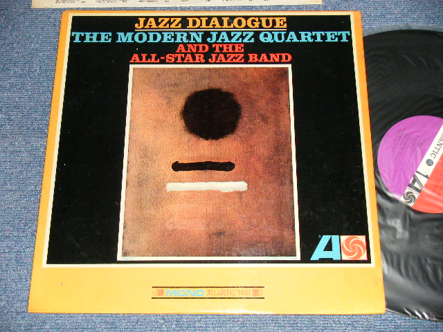画像1: MJQ The MODERN JAZZ QUARTET - JAZZ DIALOGUE (Ex++/Ex+++ Ex+ EDSP) / 1966 US AMERICA ORIGINAL "RED & PURPLE Label" MONO Used LP