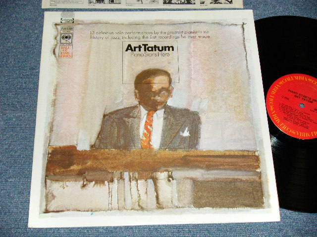 画像1: ART TATUM - PIANO STARTS HERE (MINT-/MINT) / Early 1970's Version US AMERICA Reissue Used LP