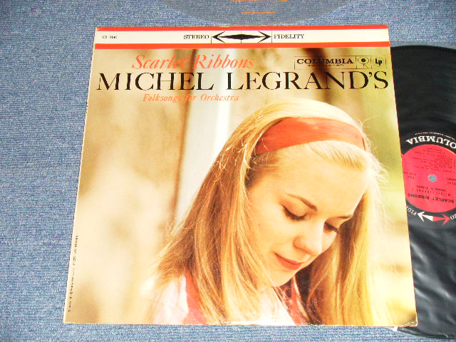 画像1: MICHEL LEGRAND - SCARLET RIBBONS (Ex++/MINT-) /1959 US AMERICA ORIGINAL 1st Press "6 EYE's Label" STEREO Used LP 