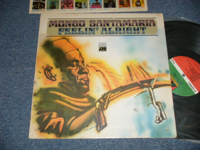 画像1: MONGO SANTAMARIA - FEELIN' ALRIGHT (Ex+/Ex++ Looks:Ex++ BB, EDSP) / 1970 US AMERICA ORIGINAL Used LP