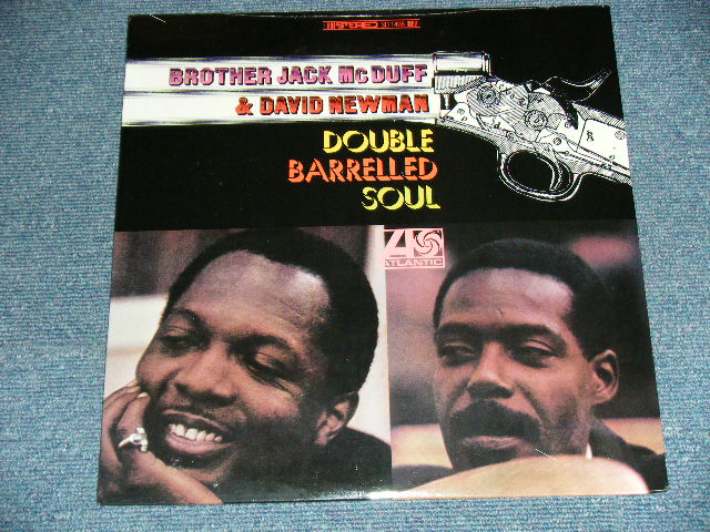 画像1: BROTHER JACK McDUFF & DAVID NEWMAN - DOUBLE BARRELLED SOUL (SEALED) / US AMERICA REISSUE "BRAND NEW SEALED" LP