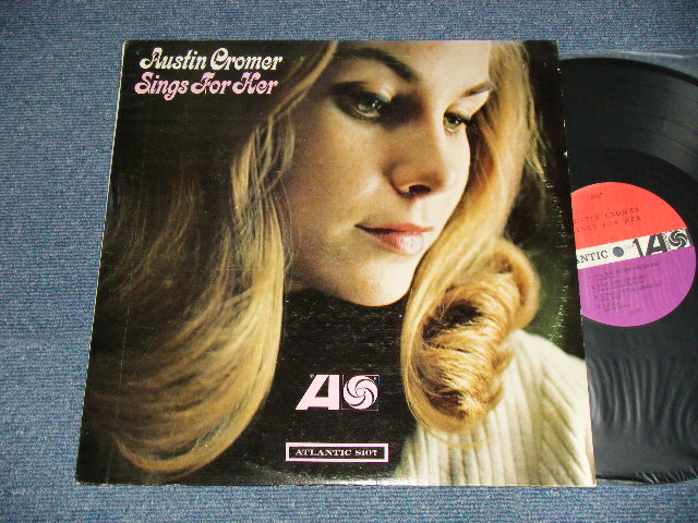 画像1: AUSTIN CROMER - SINGS FOR HER (Ex++/Ex++ Looks:Ex+  EDSP) / 1965 US AMERICA ORIGINAL 1st Press "RED & PURPLE Label" MONO Used LP 