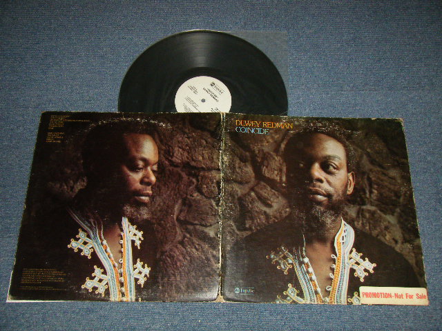 画像1: DEWEY REDMAN - COINCIDE (Ex/Ex+ EDSP) / 1975 US AMERICA ORIGINAL "WHITE LABEL PROMO" Used LP