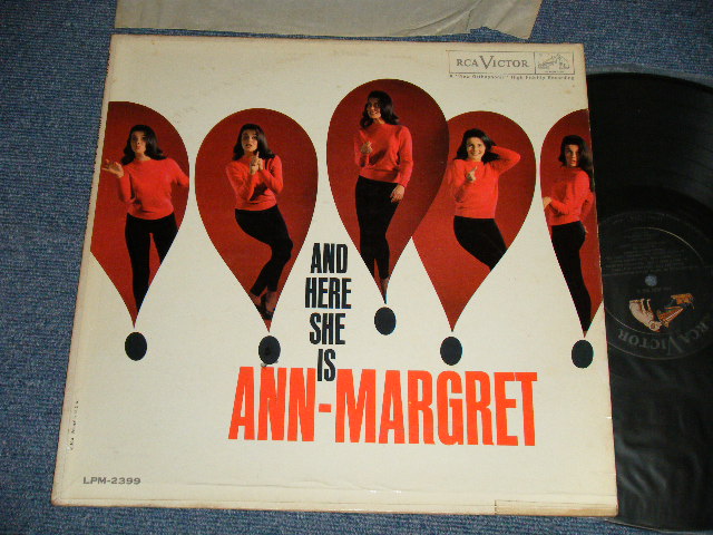 画像1: ANN-MARGRET - AND HERE SHE IS (Ex/Ex++ EDSP, TAPESEAM, WTRDMG) / 1961 US AMERICA ORIGINAL MONO Used LP