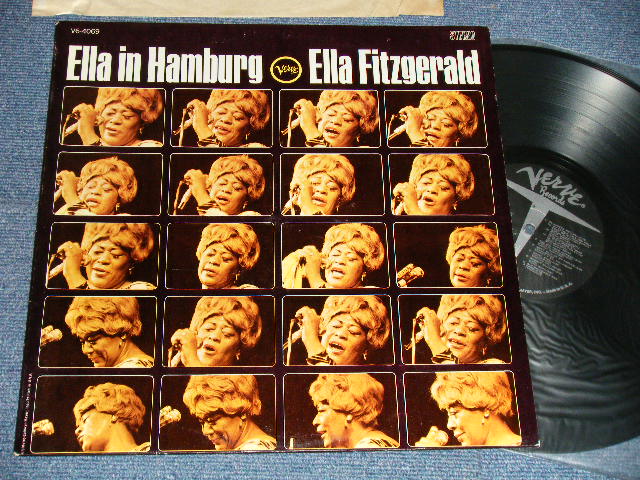画像1: ELLA FITZGERALD - ELLA IN HAMBURG (Ex++/MINT-)  / 1965 US AMERICA ORIGINAL "1st Press Label" STEREO Used LP