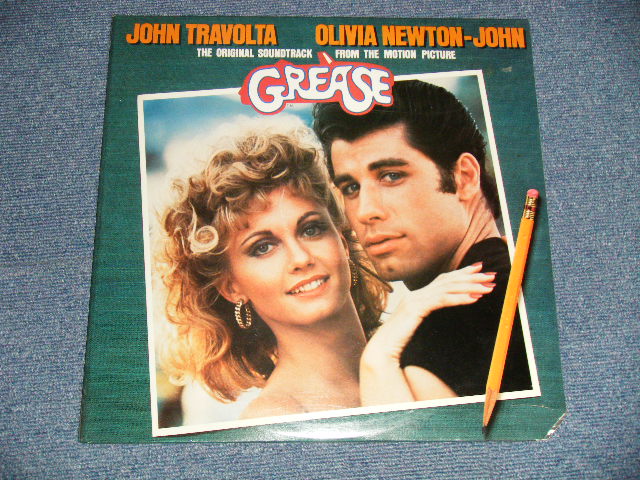 画像1: ost JOHN TRAVOLTA OLIVIA NEWTON-JOHN - GREASE (SEALED Cut out) / 1978 US AMERICA ORIGINAL "BRAND NEW SEALED"  LP 