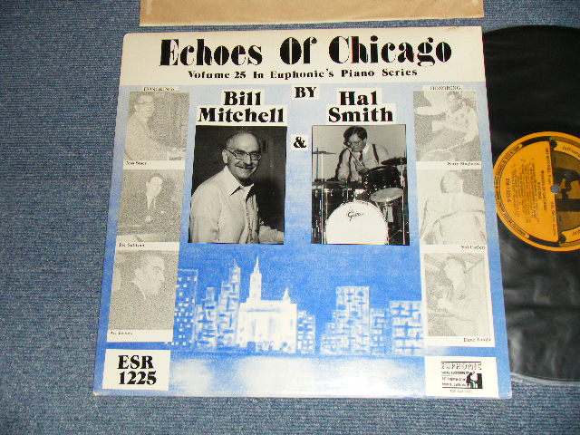画像1: BILL MITCHELL (Pi) & HAL SMITH (Dr.) - ECHOES OF CHICAGO (Ex++/Ex+++) / 1983 US AMERICA ORIGINAL Used LP
