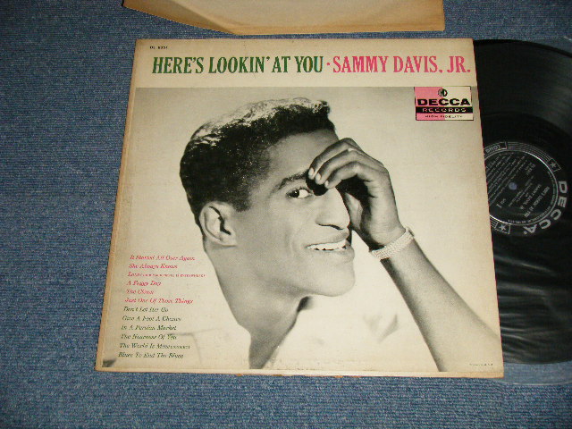 画像1: SAMMY DAVIS, JR. - HERE'S LOOKIN' AT YOU (Ex/Ex++ EDSP) / 1956 US AMERICA ORIGINAL 1st Press "BLACK Label" MONO Used  LP