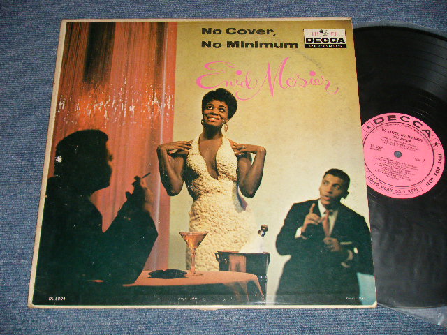 画像1: ENID MOSIER - NO COVER NO MINIMUM (Ex/Ex+++ EDSP) / 1958 US AMERICA ORIGINAL "PINK LABEL PROMO" MONO Used LP 