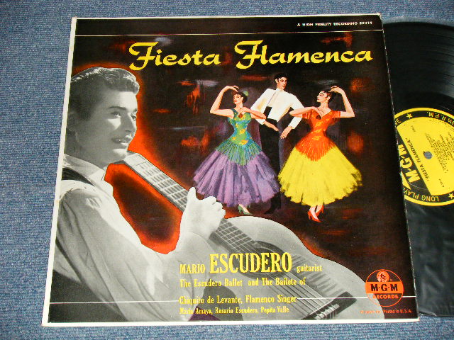 画像1: MARIO ESCUDERO - FIESTA FLAMENCA (Ex+++/Ex++ STMPOBC) / 1955 US AMERICA ORIGINAL MONO Used  LP 